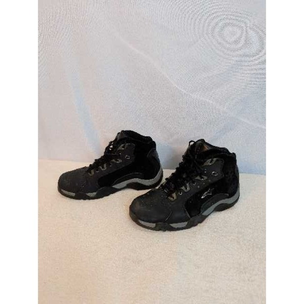 Alpinestars Black Mid Top Athletic Shoes Mens Size 9 EUR 42 Suede Accents